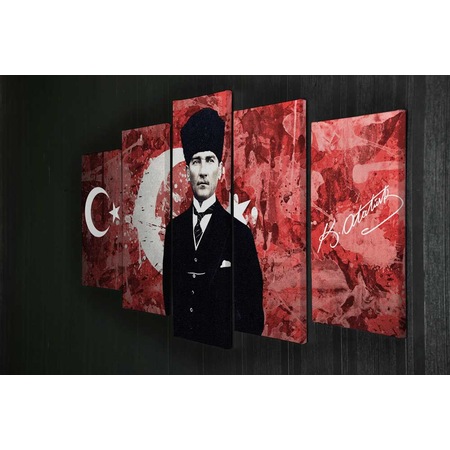 Mustafa Kemal Ataturk Yagli Boya Tablo