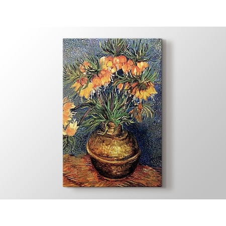 Vincent Van Gogh Still Life Vase With Fifteen Sunflowers Tablo