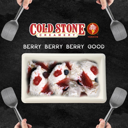 Cold Stone Creamery Berry Berry Berry Good Dondurma 3 KG