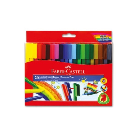 faber castell 20 renk eglenceli keceli kalem boya seti fiyatlari ve ozellikleri