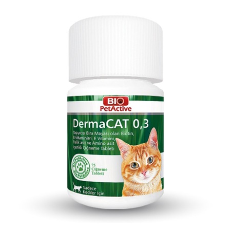 Bio Petactive Dermacat 0 3 Kedi Sarimsakli Maya Tableti 75 Tablet Fiyatlari Ve Ozellikleri