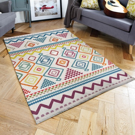 Modern Baskili Ince Dekoratif Kilim Hali Oslo 8211 Halistores Com