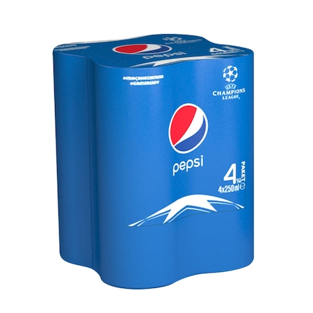 Pepsi Cola Kutu 4 x 250 ML