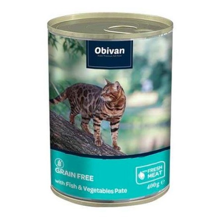 Obivan Balikli Ve Sebzeli Ezme Konserve Yetiskin Kedi Mamasi 400 G Fiyatlari Ve Ozellikleri