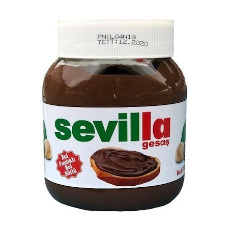 Gesaş Sevilla Bol Sütlü Bol Fındıklı Krem Çikolata 700 G