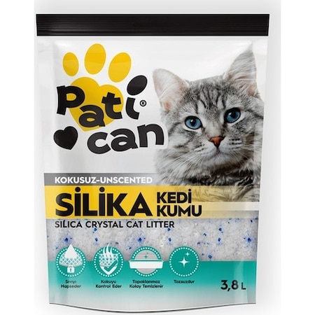 Patican Silika Kristal Kedi Kumu 11 x 3800 ML