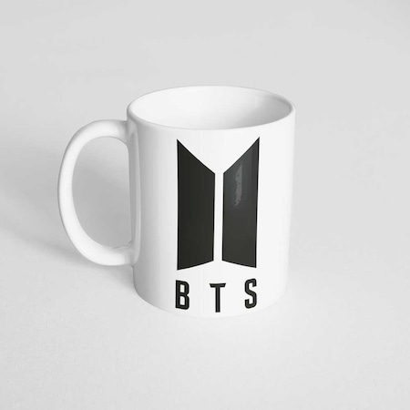 BTS Logosu Tasarım Kupa Bardak