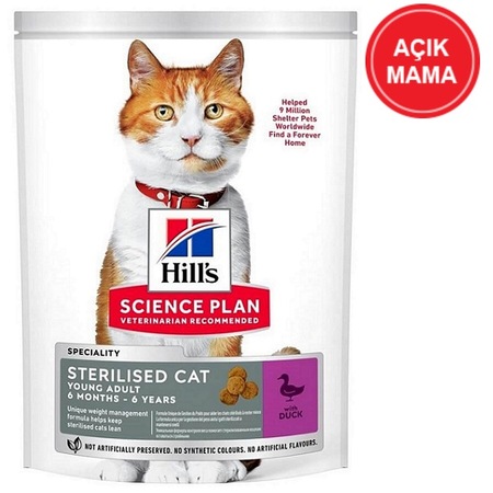 Hill S Sterilised Ordekli Kisirlastirilmis Yetiskin Kedi Acik Mama 1 Kg Fiyatlari Ve Ozellikleri