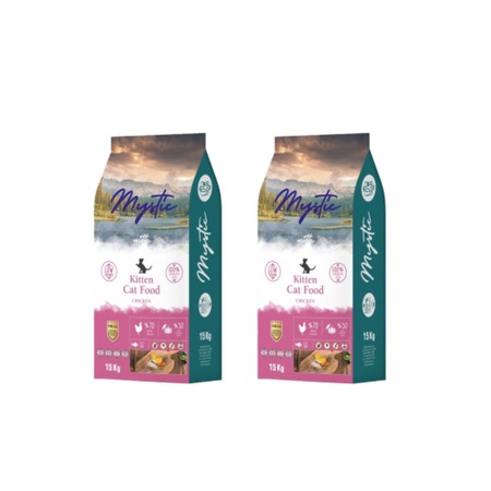 Mystic Kitten Tavuklu Az Tahilli Yavru Kedi Mamasi 2 X 15 Kg Fiyatlari Ve Ozellikleri
