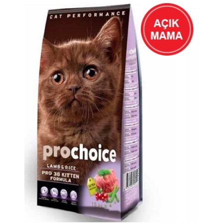 Prochoice Pro 38 Kitten Kuzu Etli Yavru Kedi Acik Mama 2 Kg Fiyatlari Ve Ozellikleri