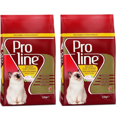 Pro Line Kitten Tavuklu Yavru Kedi Mamasi 2 X 1 5 Kg Fiyatlari Ve Ozellikleri