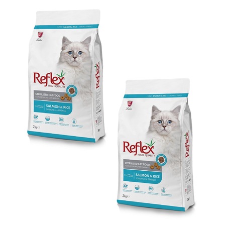 Reflex Sterilised Salmon Rice Balikli Kisirlastirilmis Yetiskin Kedi Mamasi 2 X 2 Kg Fiyatlari Ve Ozellikleri