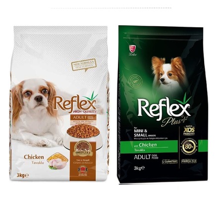 Reflex Tavuklu Kucuk Irk Yetiskin Kopek Mamasi Reflex Plus Tavuklu Kucuk Irk Yetiskin Kopek Mamasi 2 X 3 Kg Fiyatlari Ve Ozellikleri