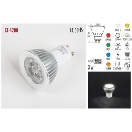 Cata led spot lamba