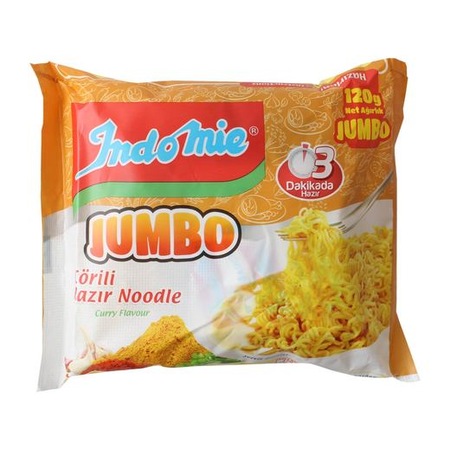 Indomie Jumbo Körili Hazır Noodle 40 x 120 G