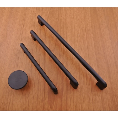 Metax Ilıca Kulp Mat Siyah Düğme-128-160-224 Mm Dolap ...