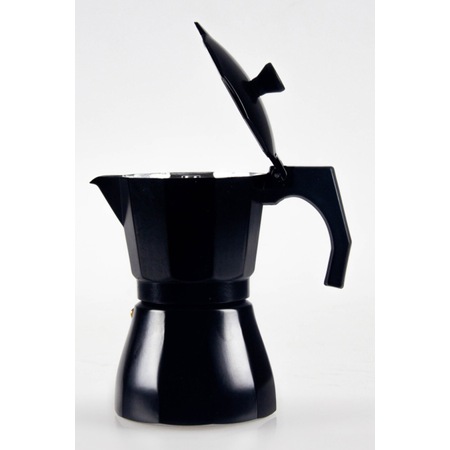 Tohana Moka Pot 3 Kişilik Siyah 