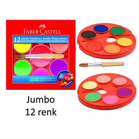 Faber Castell Silinebilir Mum Boya 15 Renk Silgi Ve Kalemtiras Hediyeli