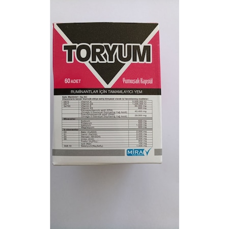 Toryum Yumuşak Köpek Vitamini 60 Tablet