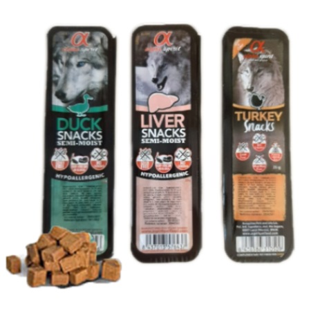 alpha spirit dog snacks