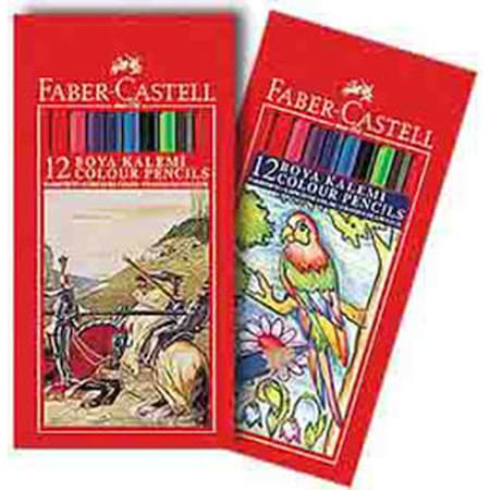 Faber Castell Kuru Boya 12 Renk Metal Tup Kuru Boya 12 Li Fiyatlari Ve Ozellikleri