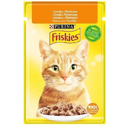 Purina Friskies Tavuklu Soslu Pouch Yetiskin Kedi Yas Mamasi 26 X 85 G Fiyatlari Ve Ozellikleri