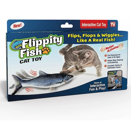 Flippity Fish Hareketli Balik Kedi Oyuncagi Fiyatlari Ve Ozellikleri