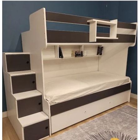 Towerbed 3 Lu Yavrulu Ranza Antrasit Beyaz Fiyatlari Ve Ozellikleri