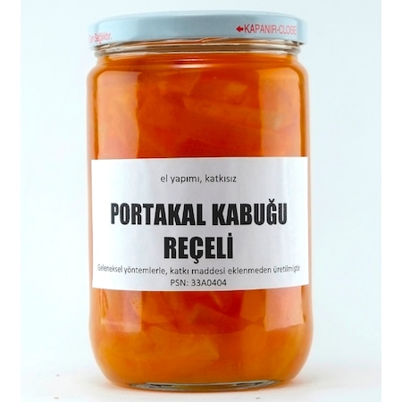 Ev Yapımı Portakal Kabuğu Reçeli 720 G