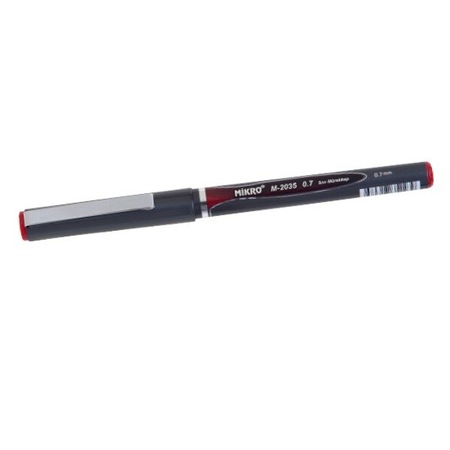 Mikro M-2035 Roller Kalem Bilye Uçlu 0.7 Mm Kırmızı Tekli (1 Adet Fiyatları ve Özellikleri