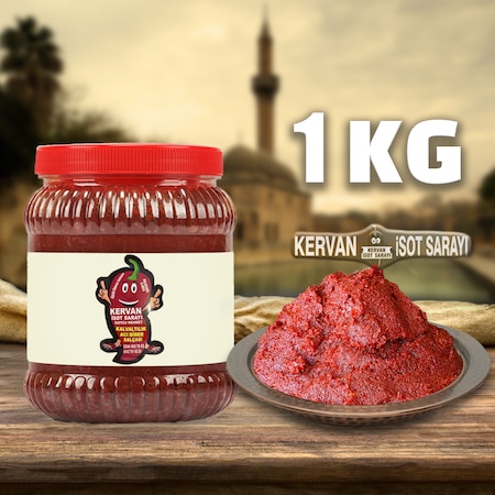 Kervan İsot Sarayı Kahvaltılık Acı Biber Salçası 1 KG