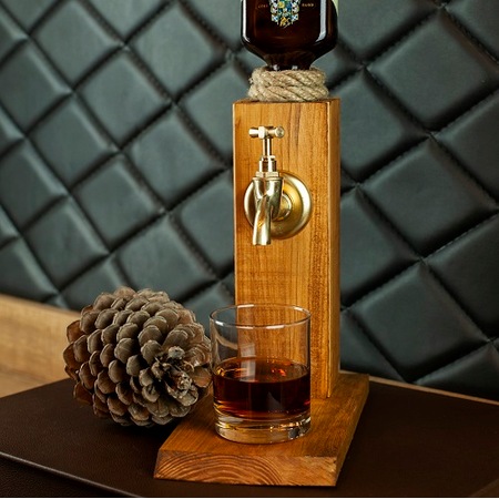 dogal ahsap icki standi cesmeli sarap viski raki fiyatlari ve ozellikleri