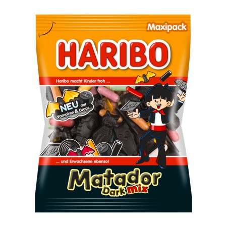 Haribo Dark Mix Licorice Meyan Kökü Aromalı Şeker 360 G