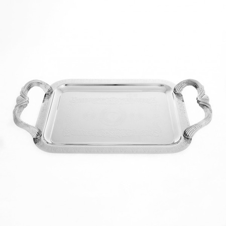 Kararma Yapmaz Krom Kaplamali Metal Dikdortgen Tepsi 35x25 Cm Fiyatlari Ve Ozellikleri