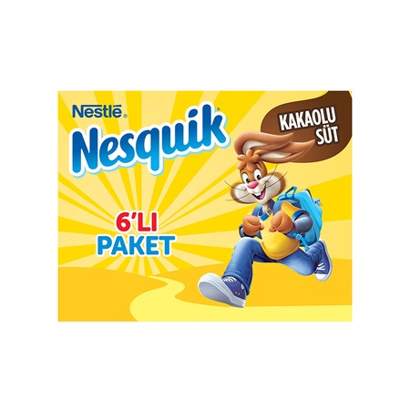 Nestle Nesquik Kakaolu Süt 6 x 180 ML