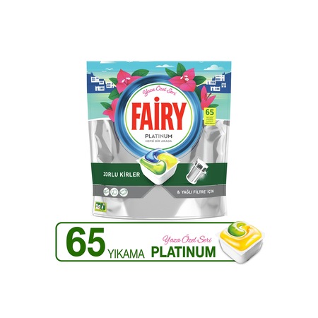 Fairy Platinum Özel Seri Bulaşık Makinesi Kapsülü 65 Tablet