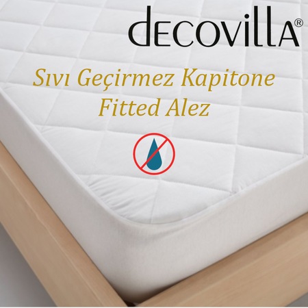 Decovilla Kapitone Fitted Su Sivi Gecirmez Tek Cift Kisilik Alez Fiyatlari Ve Ozellikleri