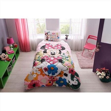 Tac Disney Minnie Tek Kisilik Yorgan Seti Tac Uyku Seti Yastik He Fiyatlari Ve Ozellikleri