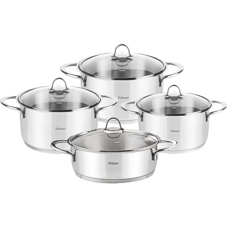 Hisar Lara Ideal 8 Parca Tencere Seti Fiyatlari Ve Ozellikleri