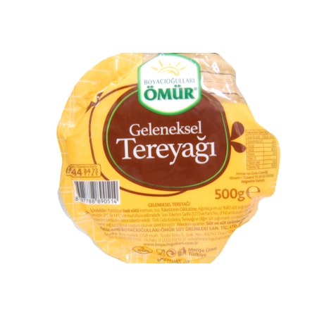 Boyacıoğulları Ömür Geleneksel Tereyağ 500 G