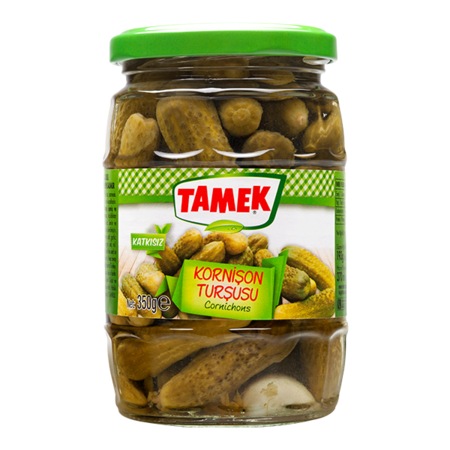 Turşu cornichons - mükemmel meze Turşu cornichons - mükemmel meze