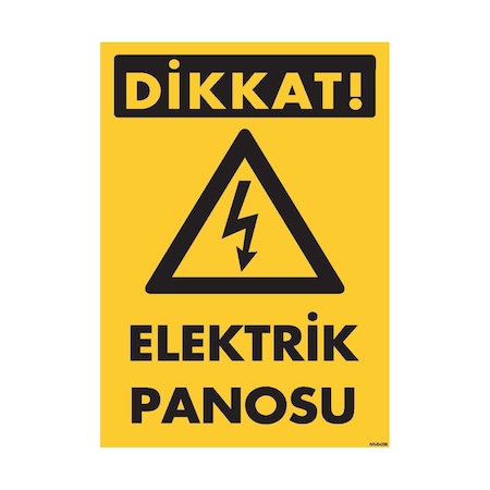 DİKKAT ELEKTRİK PANOSU