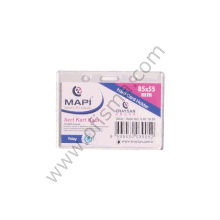 Mapi Yatay Kart Kabi Seffaf 10 Lu Paket