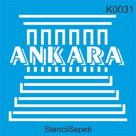 Anitkabir Stencil Ahsap Boyama Sablonu N11 Com