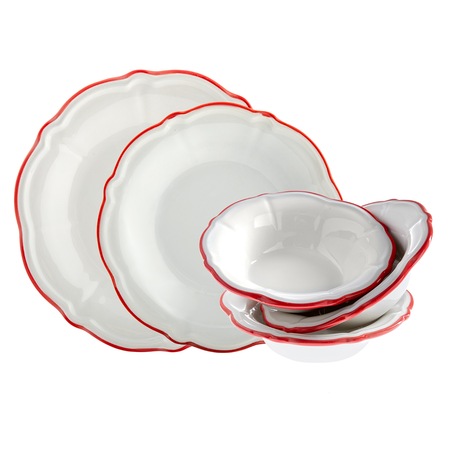 Jumbo Red Line 18 Parca 6 Kisilik Yemek Takimi Fiyatlari Ve Ozellikleri