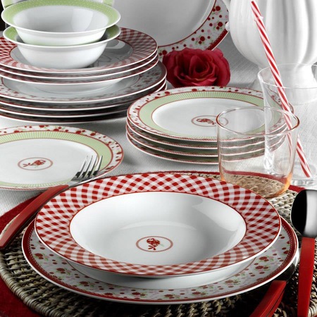 Kutahya Porselen 9383 Cicekli 24 Parca Yemek Takimi Fiyatlari Ve Ozellikleri