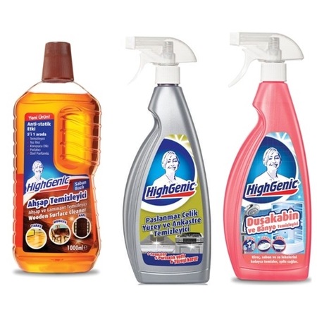 Highgenic Yüzey Temizleyici Özellikleri 