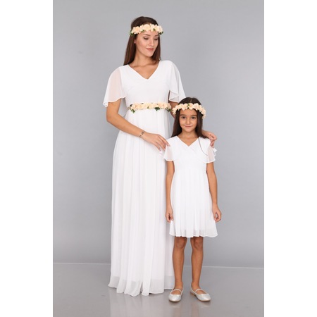 Moda Labio - Melek Anne Kız Elbise Beyaz - n11.com