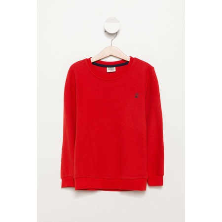 Defacto Erkek Cocuk Baskili Kapusonlu Sweatshirt Trendyol