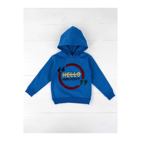 Fimerang Erkek Lacivert Basic Diagonal Pamuk Polyester Tam Fermuarli Sweatshirt Trendyol